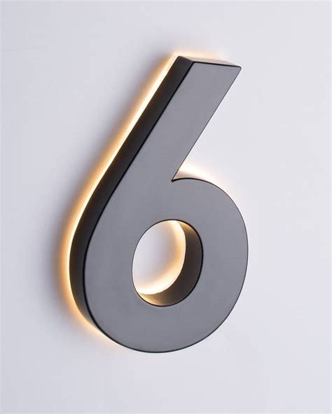 taymor led house numbers